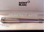 Perfect Replica AAA Montblanc Gandhi Stainless Steel Rollerball Pen